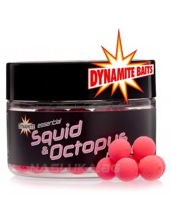 Плаващи топчета Dynamite Baits Essential Pop-Ups 12 мм, Squid Octopus