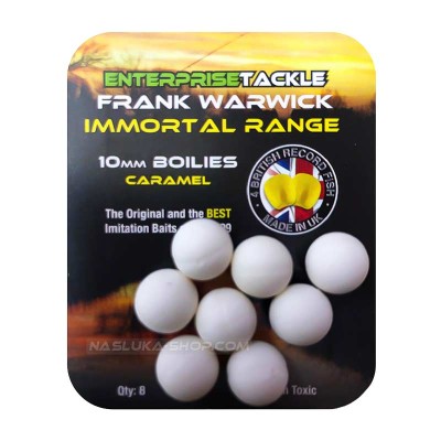 Плаващи изкуствени топчета за шаран Enterprise Immortal Range 10mm Boilies, Caramel