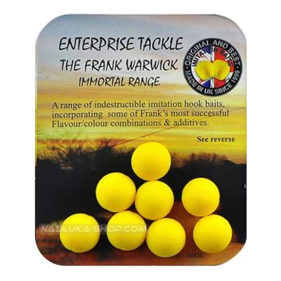 Плаващи изкуствени топчета за шаран Enterprise Immortal Range 10mm Boilies, Pineapple/N-Butyric Acid