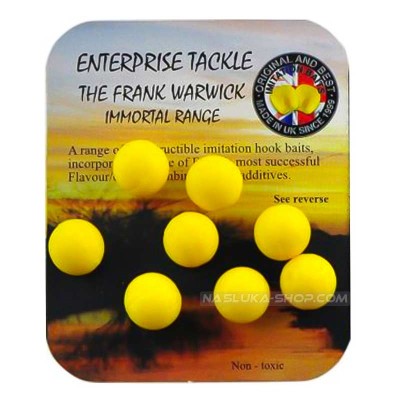 Плаващи изкуствени топчета за шаран Enterprise Immortal Range 10mm Boilies, Unflavoured