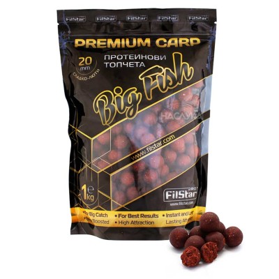 Протеинови топчета Filstar Premium Carp, Big Fish
