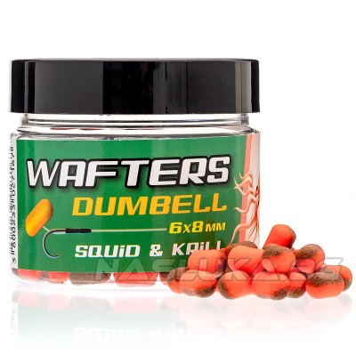 Балансирани дъмбели Madix Wafters Dumbell 6x8 мм, Squid-Krill
