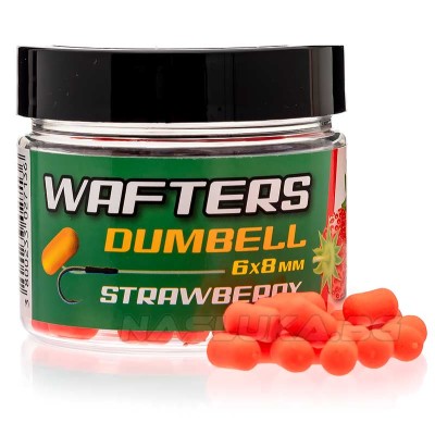 Балансирани дъмбели Madix Wafters Dumbell 6x8 мм, Strawberry
