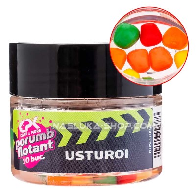 Плаваща силиконова царевица в дип CPK, Garlic