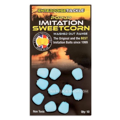 Изкуствена царевица Enterprise Popup Imitation Sweetcorn, Washed Out Range, Blue