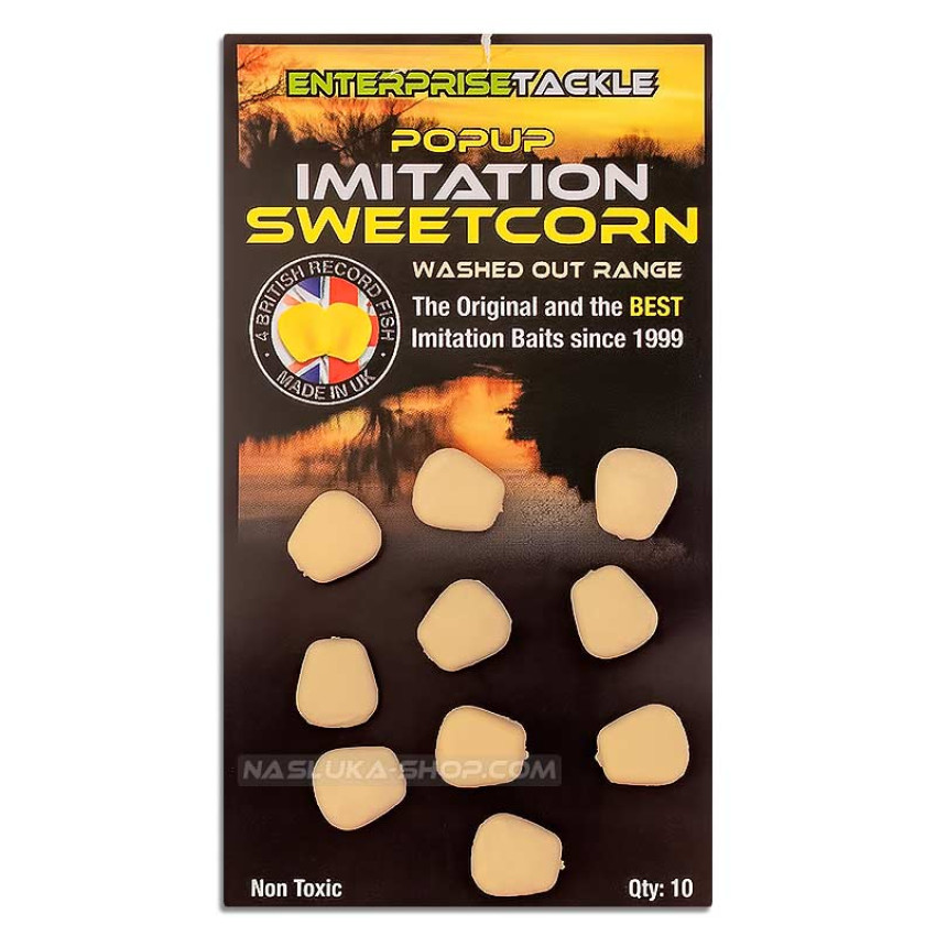 20 Esche Per Carpa Finte Sweetcorn Aromatizzate &ndash; Toffee Scopex &ndash; Session Baits Uk