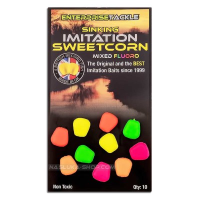Изкуствена царевица Enterprise Sinking Imitation Sweetcorn, Mixed Fluoro