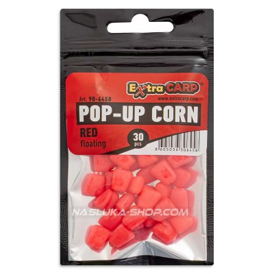 Силиконова плаваща царевица Extra Carp Pop-Up Corn Red, 6458