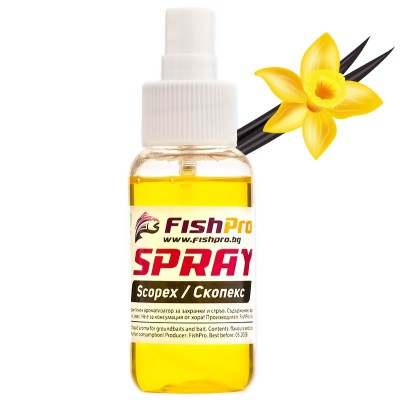 Ароматизатор спрей за захранка и стръв FishPro Scopex, Скопекс