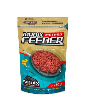 Микропелети за фидер Madix, Strawberry & Robin Red