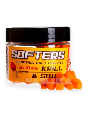 Меки плаващи пелети Madix Softers 8х10 мм, Krill & Squid