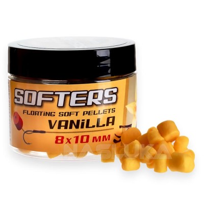 Меки плаващи пелети Madix Softers 8х10 мм, Vanilla