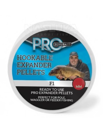 Меки пелети за кука Sonubaits Pro Hookable Expander Pellets, F1