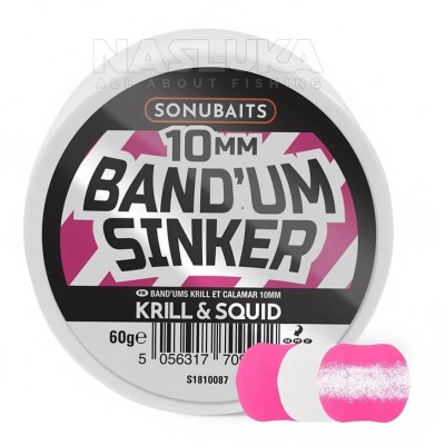 Потъващи дъмбели Sonubaits Band'Um Sinker, Krill & Squid