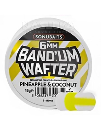 Балансирани дъмбели Sonubaits Band'Um Wafter, Pineapple & Coconut