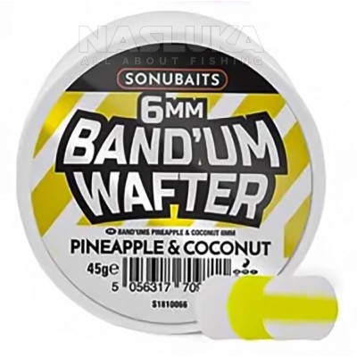 Балансирани дъмбели Sonubaits Band'Um Wafter, Pineapple & Coconut