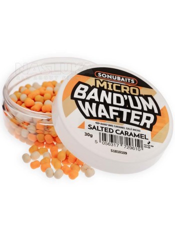 Балансирани дъмбели Sonubaits Micro Band'Um Wafter, Salted Caramel