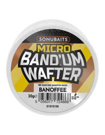 Балансирани дъмбели Sonubaits Micro Band'Um Wafter, Banofee