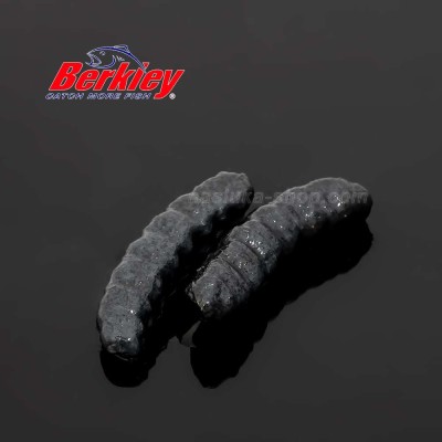 Силиконова ароматизирана камола Berkley Gulp HoneyWorm, Black