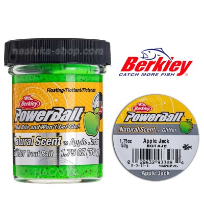 Плаваща паста за пъстърва Berlkey Natural Scent, Apple Jack