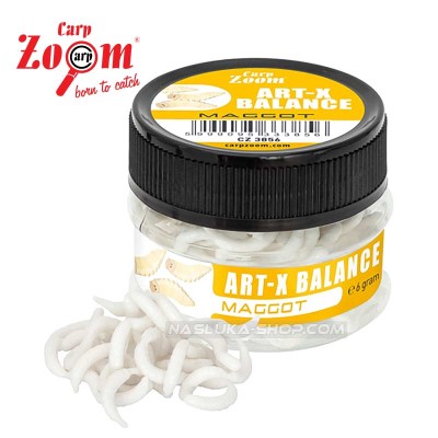 Изкуствен ароматизиран бял червей CZ Art-X Balance Maggot