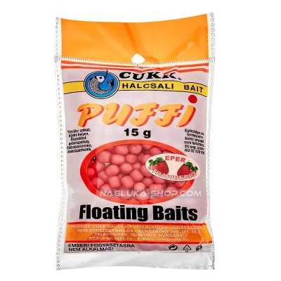 Пуканки за риболов Cukk Puffi, 15 г, Ванилия