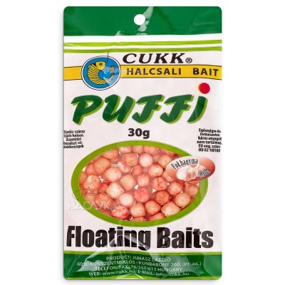 Пуканки за риболов Cukk Puffi, Чесън