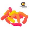 Изкуствен бял червей Enterprise Popup Imitation Maggots, Fluo Mix