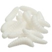 Силиконови червеи Filex Larva, цвят White