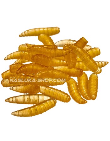 Силиконови бели червеи Filex Maggots, цвят FF03 Perla