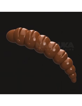 Силиконова ароматизирана камола Linkor Kamola Cocoa Brown, аромат, Salmon, 4 см, 12 бр.