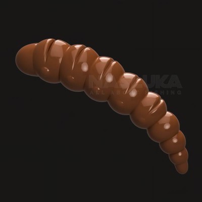 Силиконова ароматизирана камола Linkor Kamola Cocoa Brown, аромат, Cheese, 3 см, 15 бр.