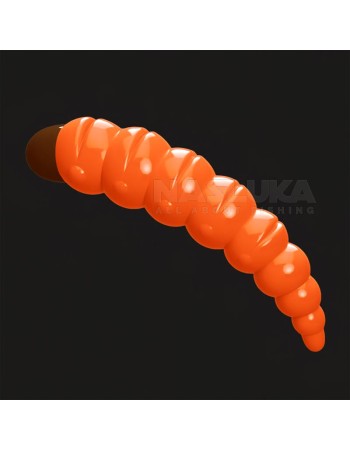 Силиконова ароматизирана камола Linkor Kamola Orange Flame, аромат, Salmon, 4 см, 12 бр.