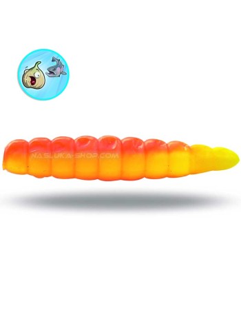 Силиконови ларви-камола Magic Trout B-Maggot, Yellow Orange