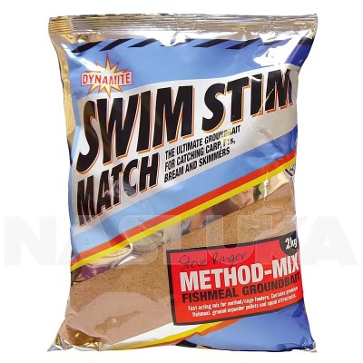 Захранка за метод фидер Dynamite Baits Swim Stim Method Mix Fishmeal, 1.8 кг