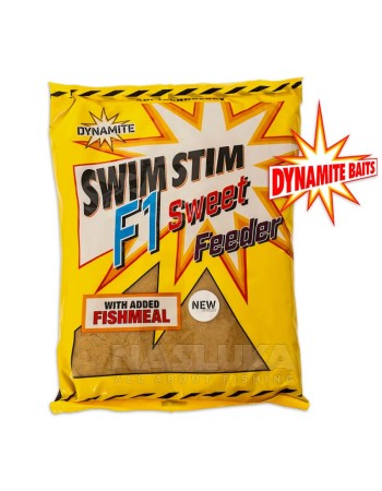 Захранка Dynamite Baits Groundbait Swim Stim F1 Sweet Feeder, 1.8 кг