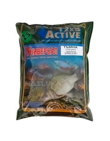 Захранка за риболов Filstar 12х3 Active, Универсал Тъмна, 2.5 кг