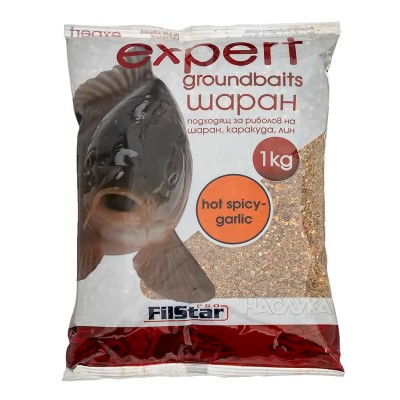 Захранка за риболов Filstar Шаран, Люта Чушка и чесън