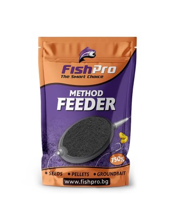 Захранка за фидер FishPro Method Feeder Groundbait, Black Supreme
