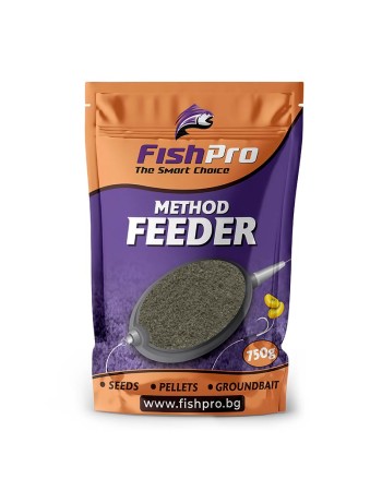 Захранка за фидер FishPro Method Feeder Groundbait, Green Betain