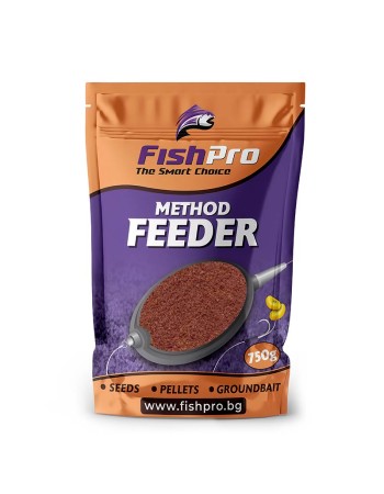 Захранка за фидер FishPro Method Feeder Groundbait, Spicy Krill