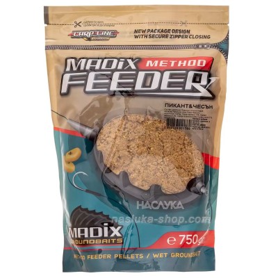Готова за употреба фидер захранка Madix Method Feeder, Пикант и Чесън