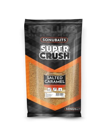 Захранка Sonubaits Super Crush Groundbait 2 кг, Salted Caramel