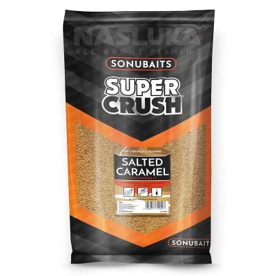 Захранка Sonubaits Super Crush Groundbait 2 кг, Salted Caramel