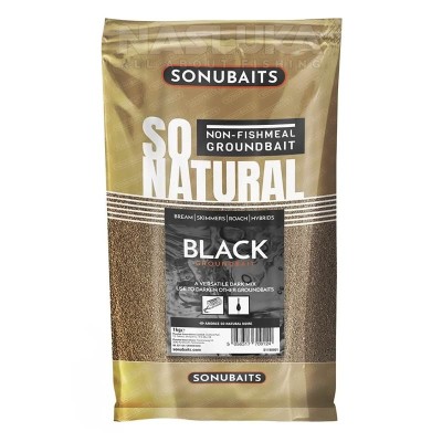 Захранка Sonubaits So Natural Black Groundbait, 1 кг