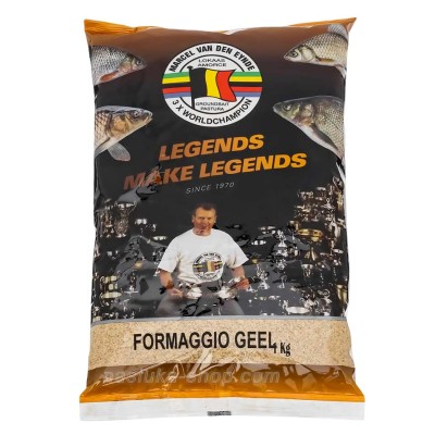 Захранка за риболов Van Den Eynde Formaggio Сирене, Жълт