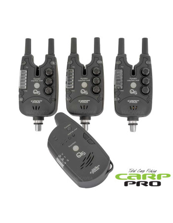 Сигнализатори с централа Carp Pro Q5 3+1