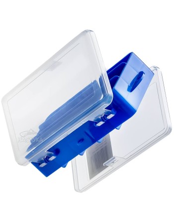 Двулицева кутия за риболовни аксесоари Filstar H-0313B Blue