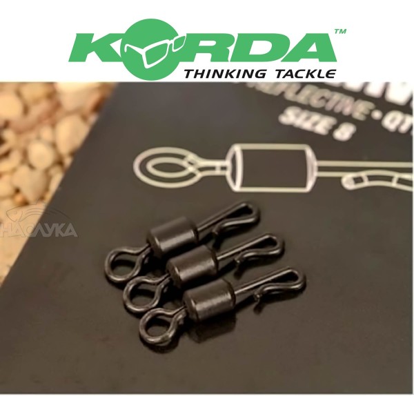 Бързи връзки Korda QC Swivel, size 8 — снимка 2