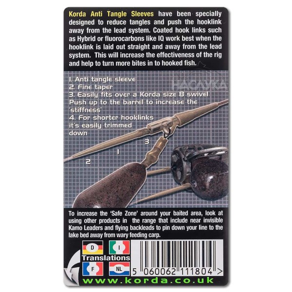 Конуси за монтажи Korda Anti tangle sleeves — снимка 6